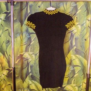 Fashion nova black mini dress